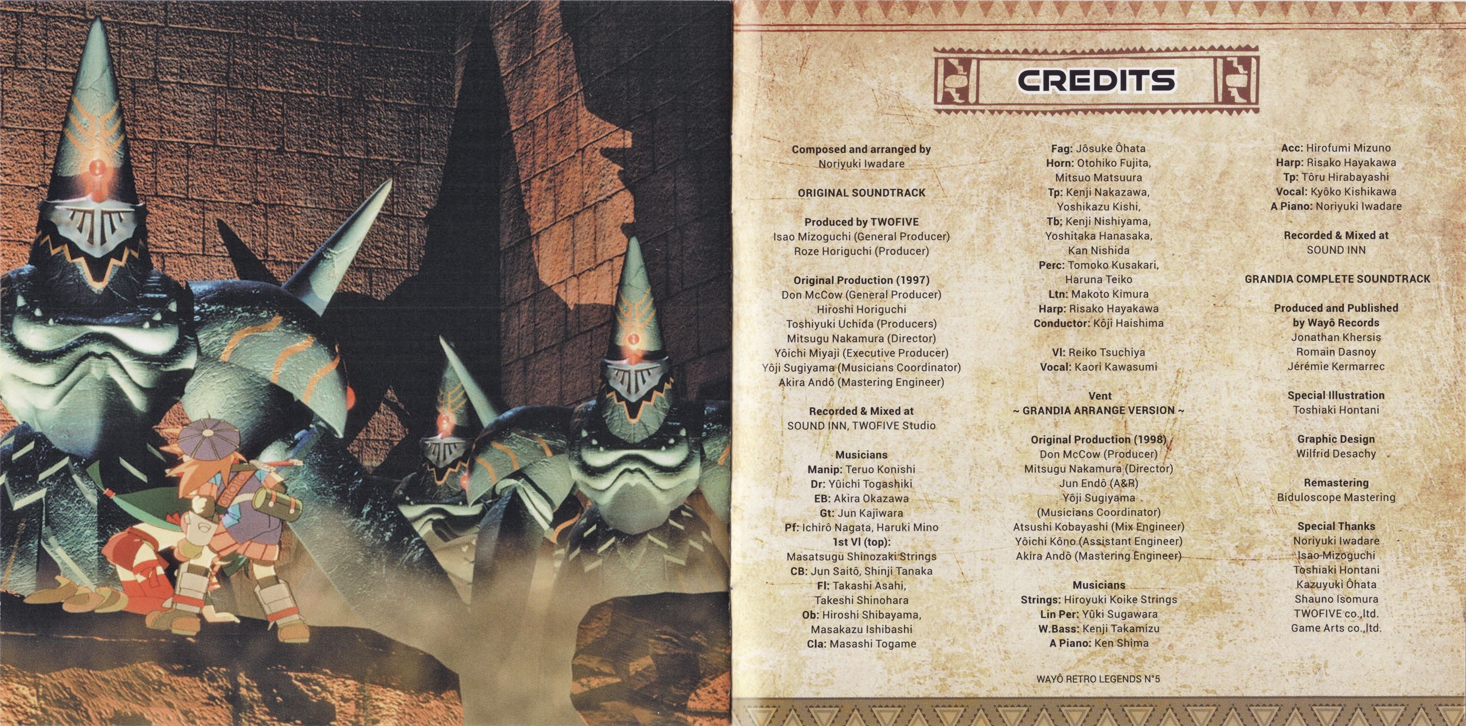 Grandia Complete Soundtrack (2020) MP3 - Download Grandia